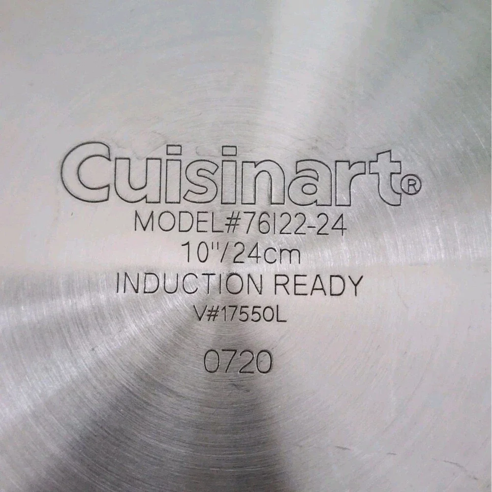 Cuisinart Chef's Classic Stainless Steel 2-Piece Lot: 10